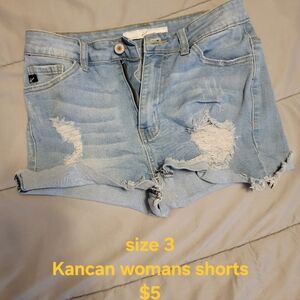 Size 3 jeans shorts